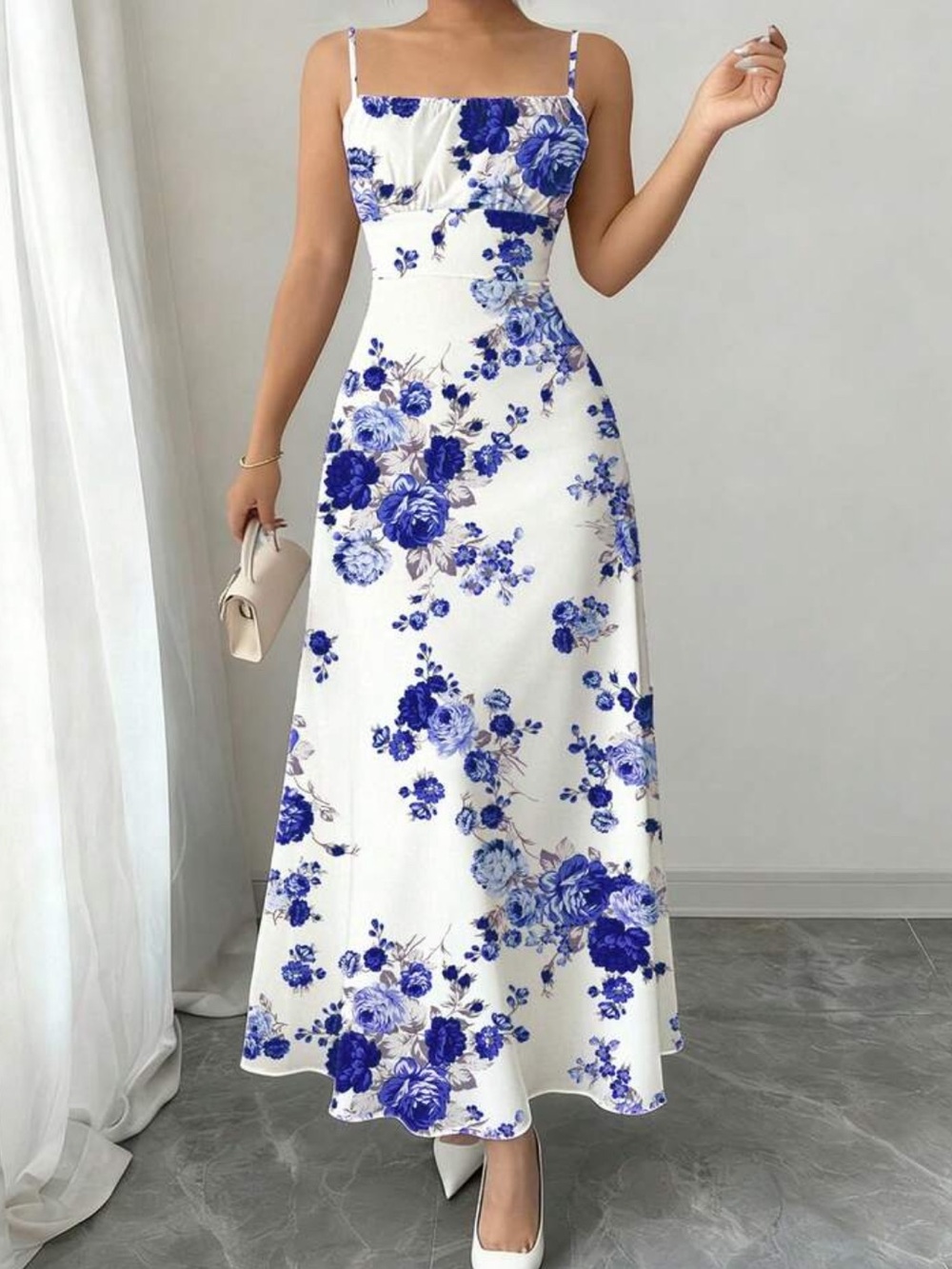Aria Boho Floral Print Midi Dress NEW 🏷️ - Picture 3 of 3